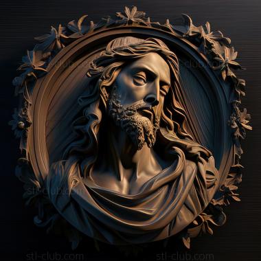 3D model st jesus (STL)